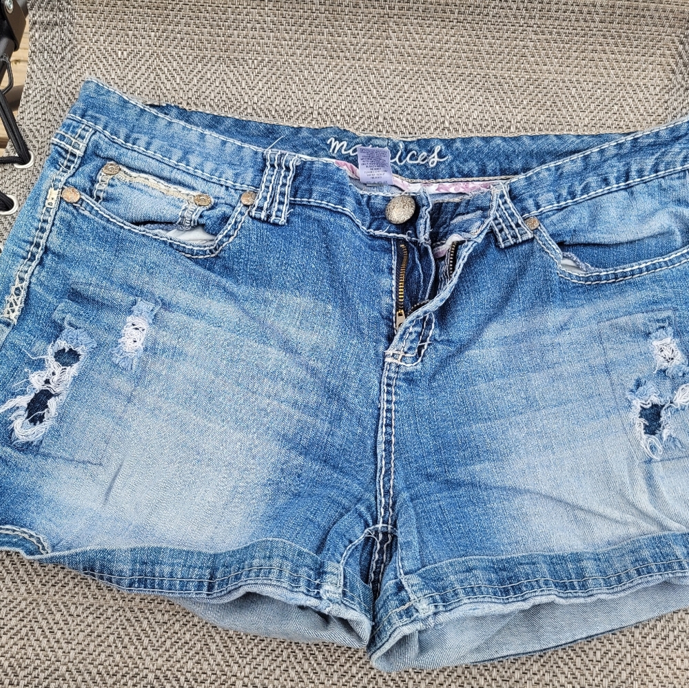 Maurices denim shorts